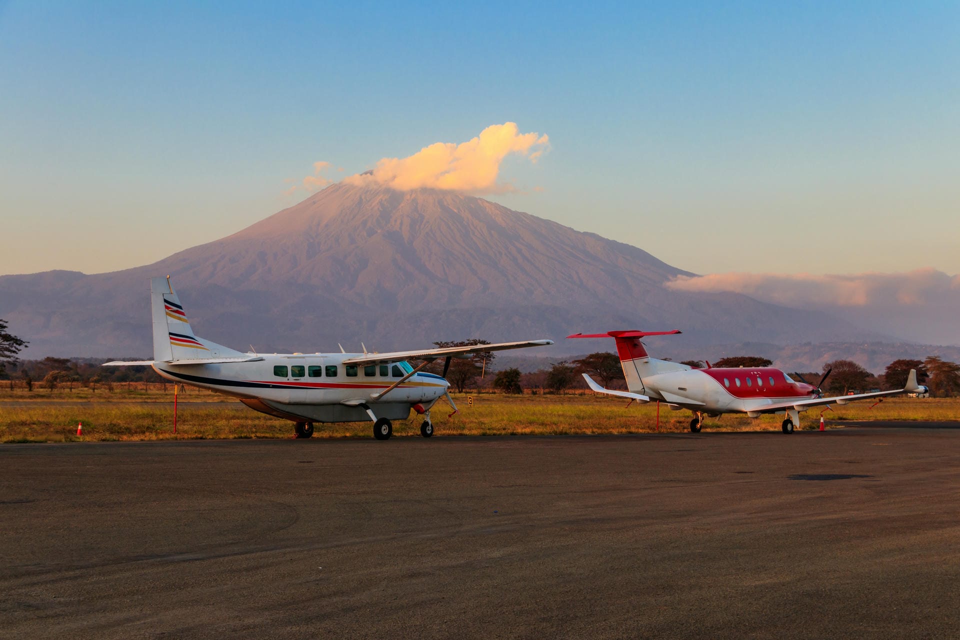 Airstrip in Tanzania
