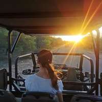 Safari vehicle in Kruger National Park