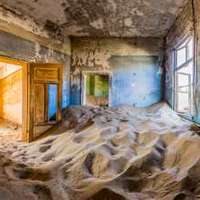 Ghost town Kolmanskop near Lüderitz