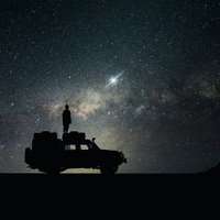 Night sky in Namibia