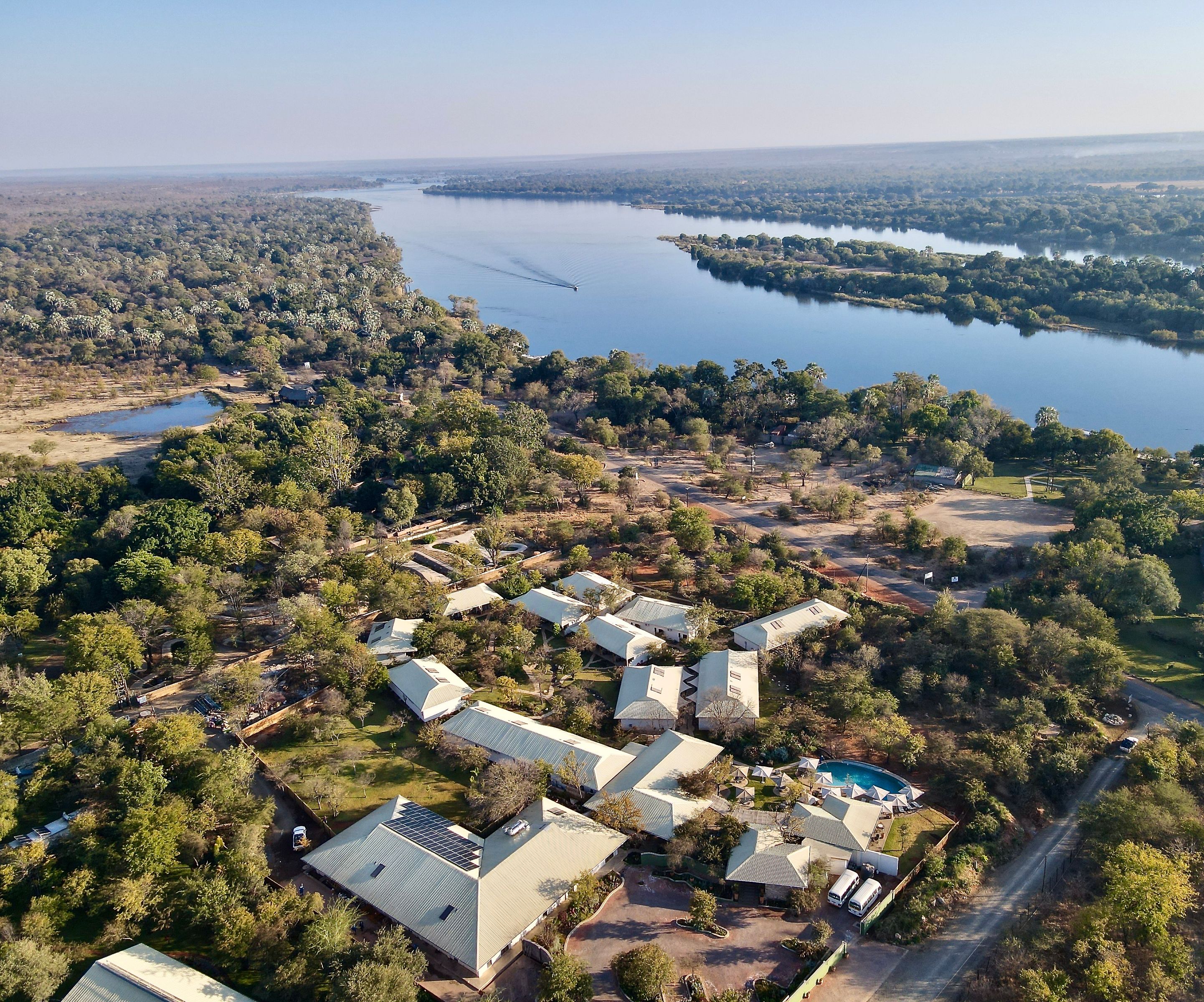 Insika Lodge am Sambesi